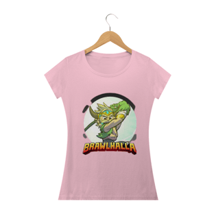 Nome do produtoCAMISA FEMININA BABY LONG CLASSIC - TEMA BRAWLHALLA
