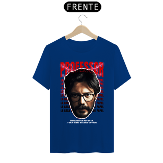 Nome do produto Camiseta Professor - La Casa de Papel