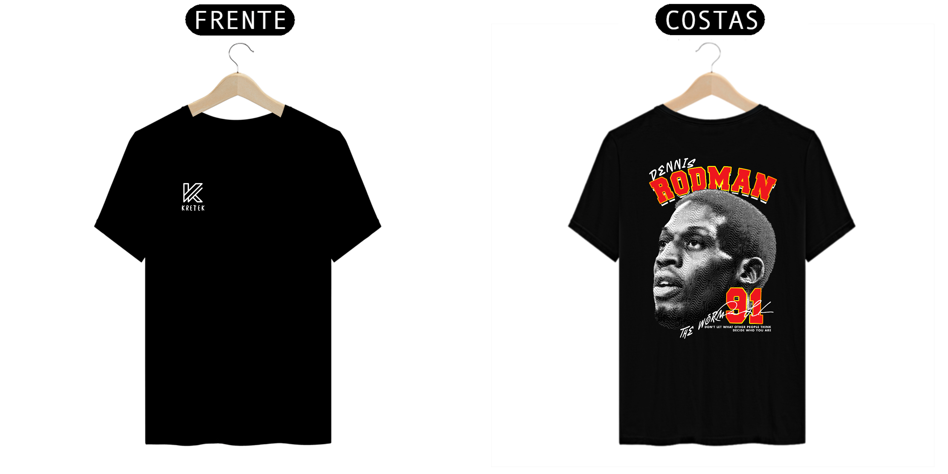 Camiseta Dennis Rodman - Edição Limitada