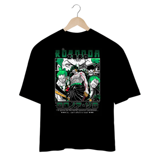 Nome do produto Camisa Oversized Roronoa Zoro One Piece