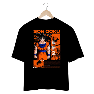 Nome do produto Camisa Oversized Son Goku Dragon Ball
