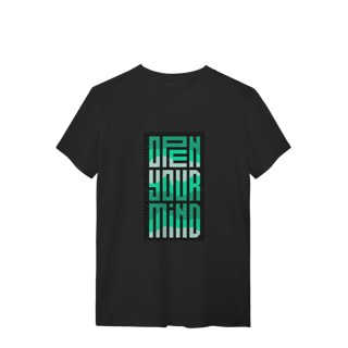 Nome do produto Camiseta OPEN – Estilo Urbano com Pegada Casual