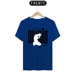 Nome do produto Camiseta Oração é Ação - Clara