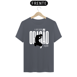 Nome do produto Camiseta Oração é Ação