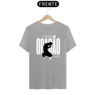 Nome do produto Camiseta Oração é Ação