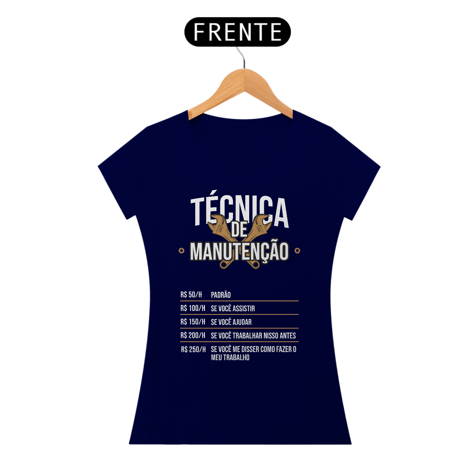 Camiseta Feminina O Valor da Experiência