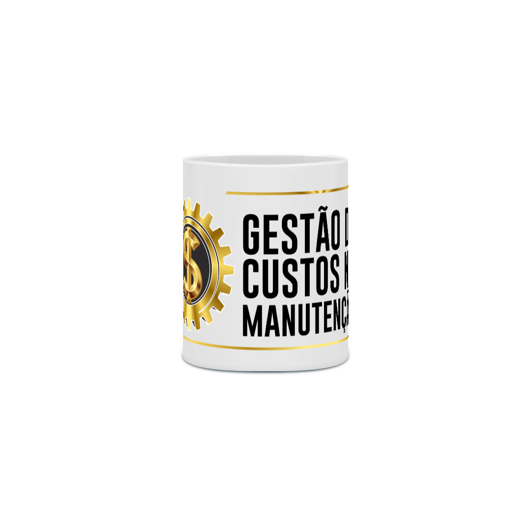 Caneca Gestão de Custos na Manutenção