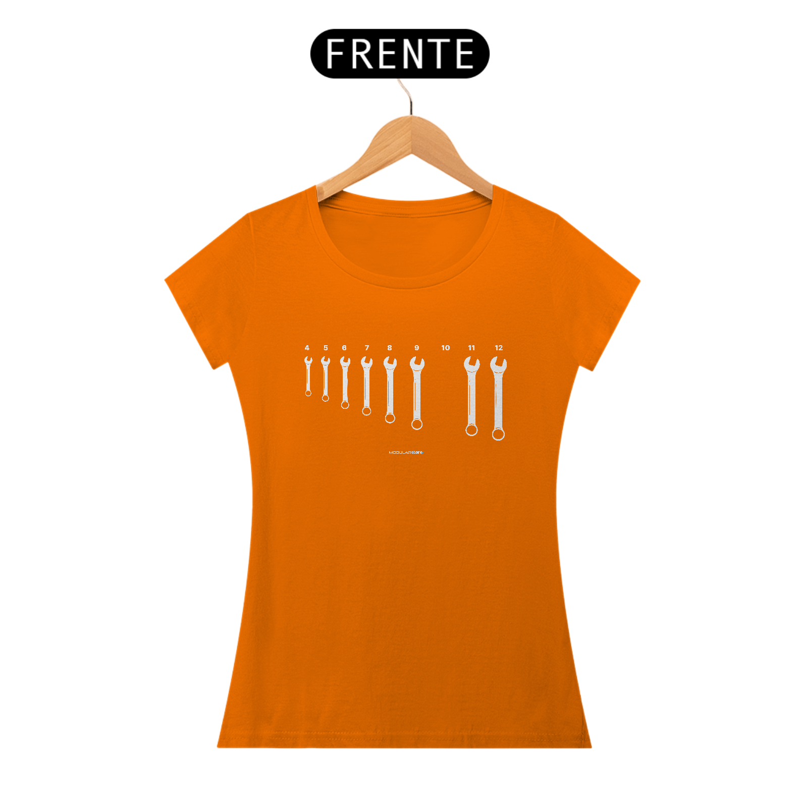 Camiseta Feminina Kit de Chaves Combinadas