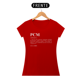 Camiseta Feminina A Definição do Sucesso - PCM