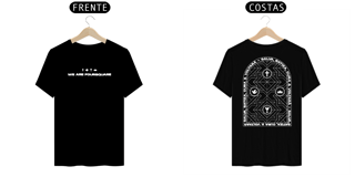 Nome do produto T- shirt Prime Vitral (frente/costas)