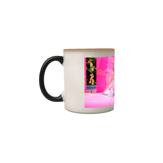 caneca magica da barbie
