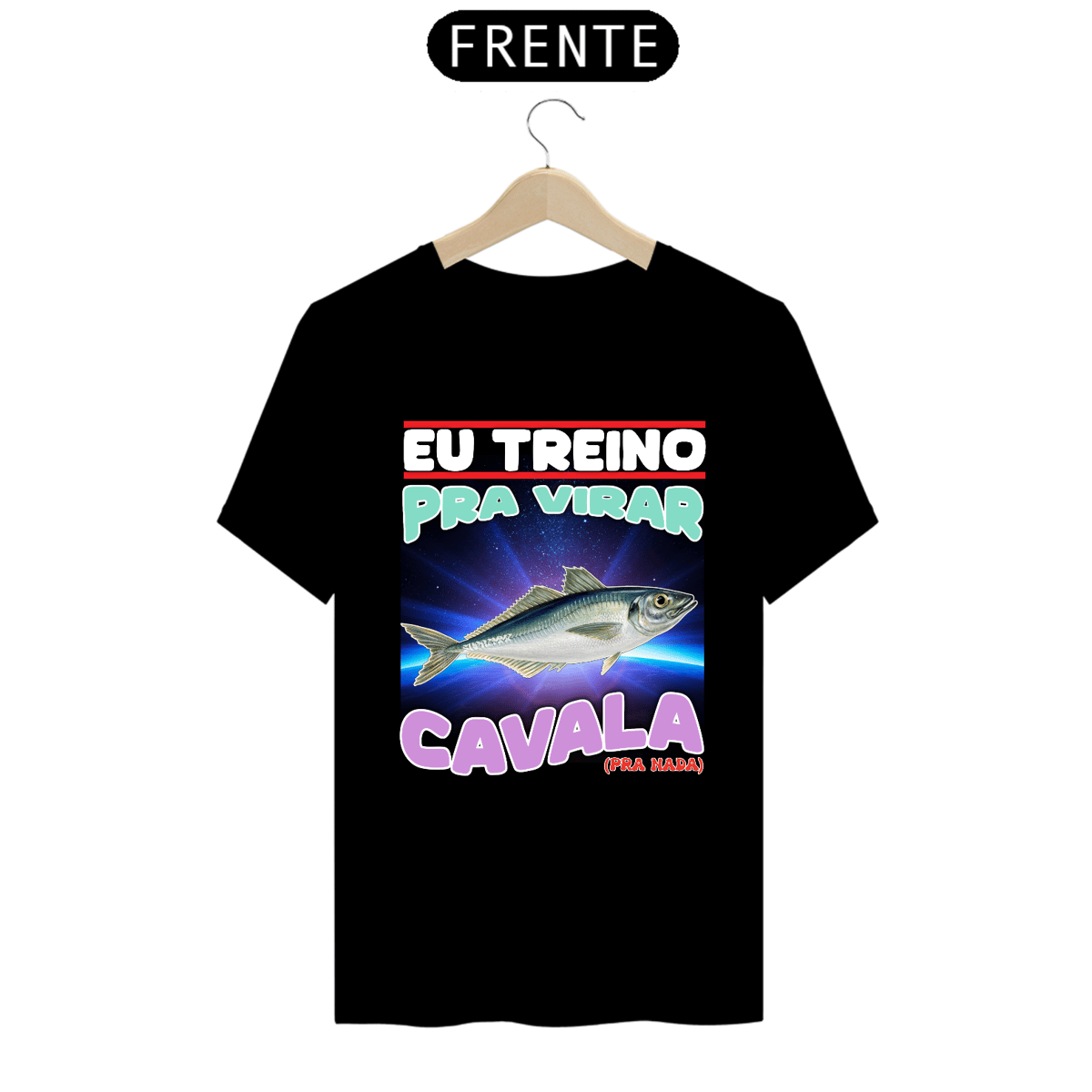 Nome do produto: Treino pra virar cavala - PRETA