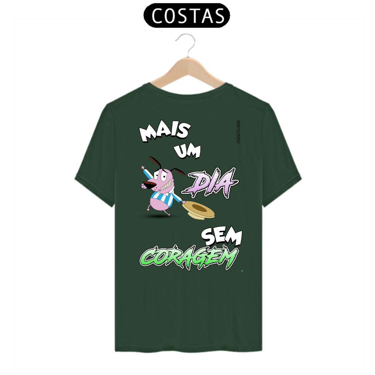 Nome do produto: Mais um dia sem coragem