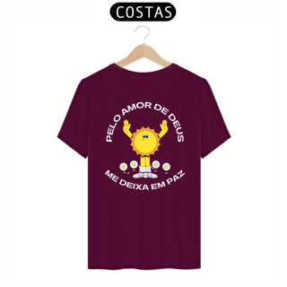 Nome do produto Me deixa em paz - Costas - Claro