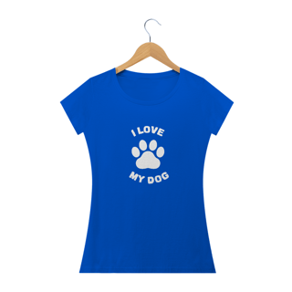 Nome do produto Camisa I Love my Dog Classic