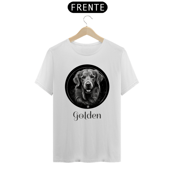 Camisa Golden Retriever Nome Prime