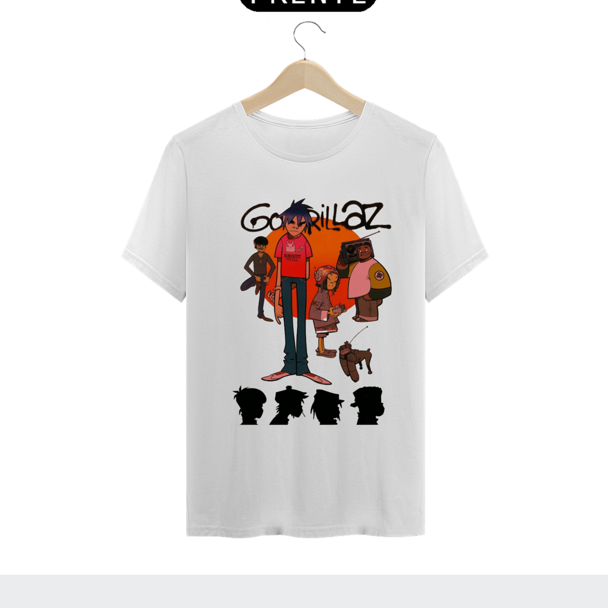 Nome do produto: Camiseta Gorillaz