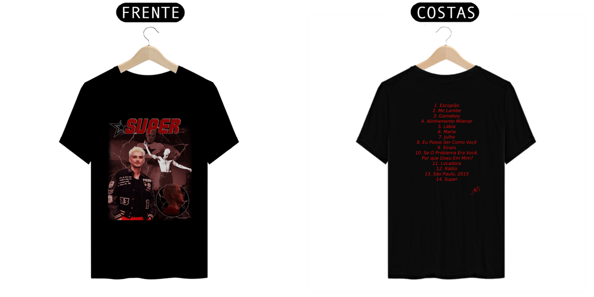 Nome do produto: Camiseta Jão