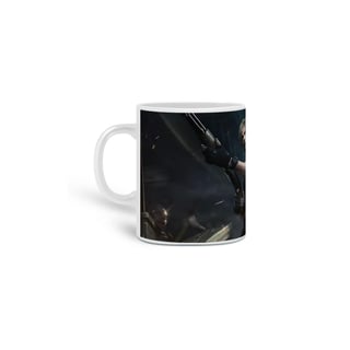 Nome do produto caneca branca personalizada Resident Evil