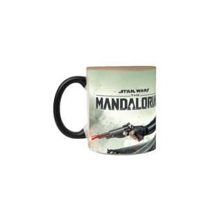 Nome do produto Caneca magica personalizada - Star Wars The Mandalorian