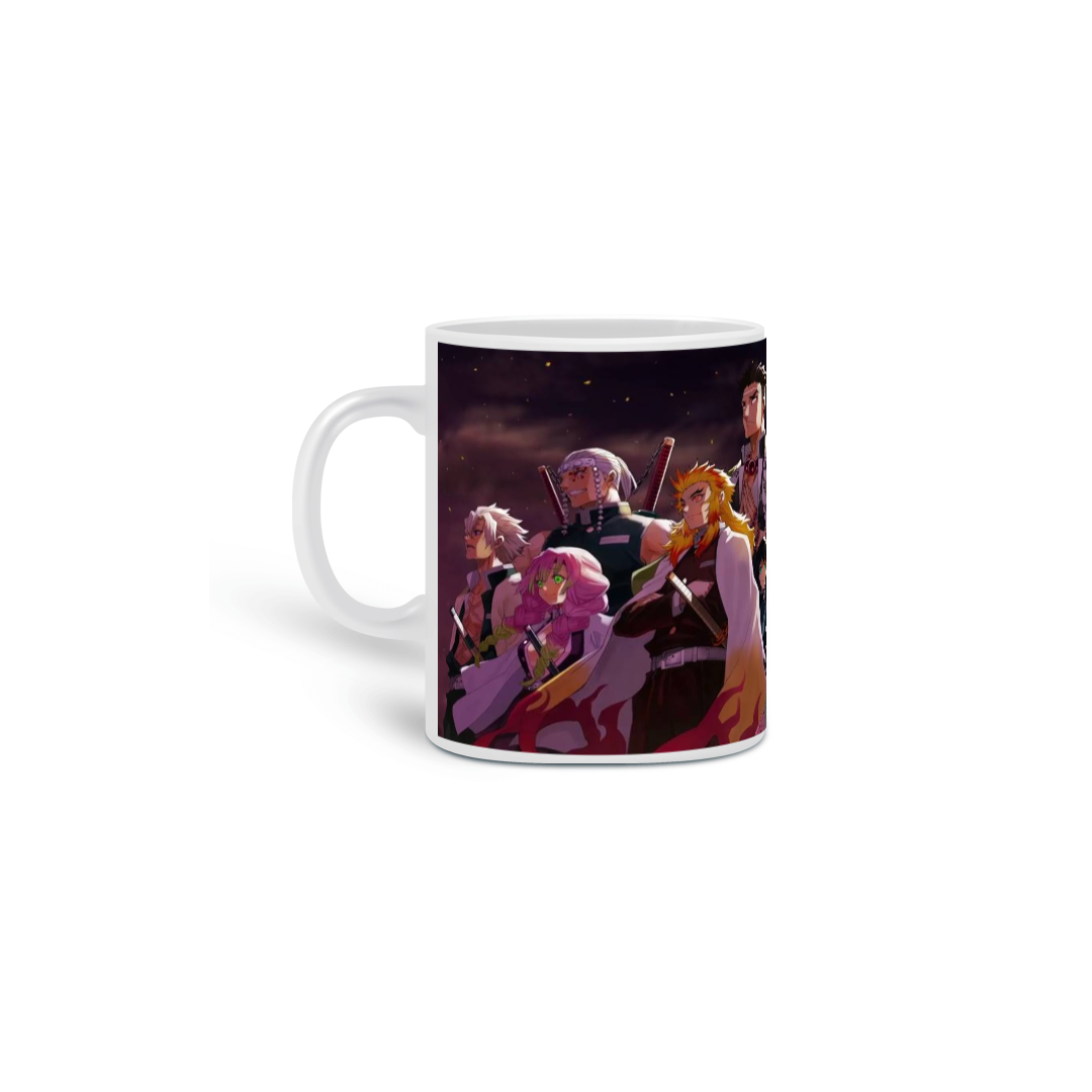 Caneca  DemonBranca Slayer: Hashira