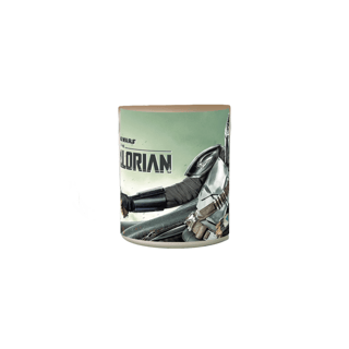 Nome do produto Caneca magica personalizada - Star Wars The Mandalorian