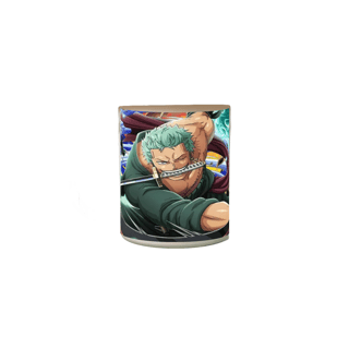 Caneca magica Personalizada One Piece - Zoro