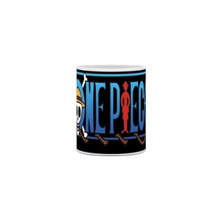 Nome do produto Caneca Branca Personalizada - One Piece