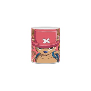 Nome do produto Caneca Branca One Piece - Tony Tony Choper