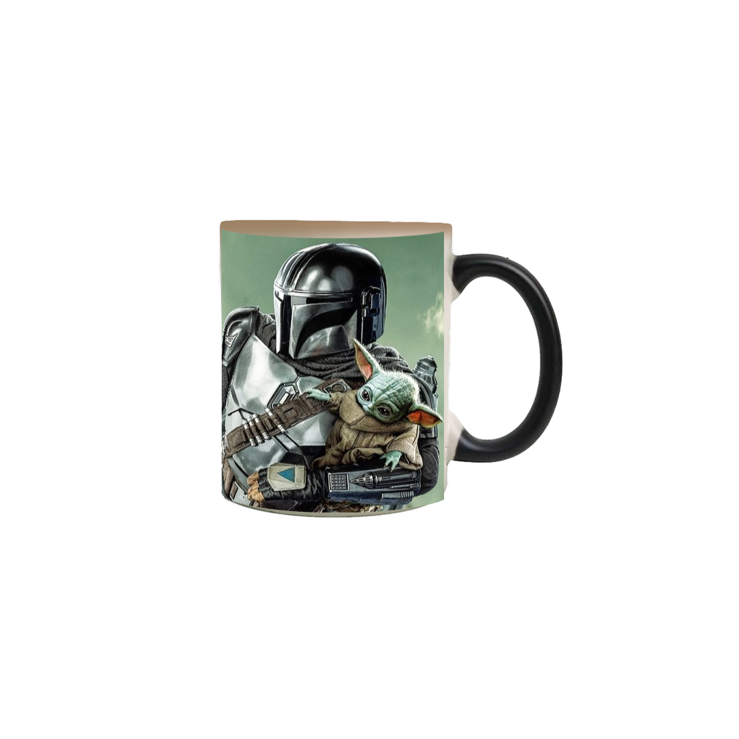 Caneca magica personalizada - Star Wars The Mandalorian