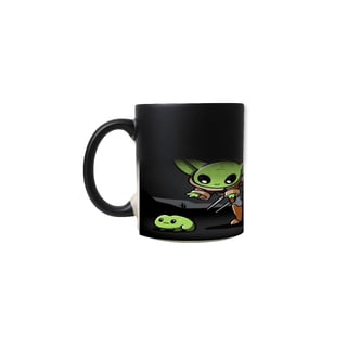 Nome do produto Caneca Magica The Mandalorian Personalizada