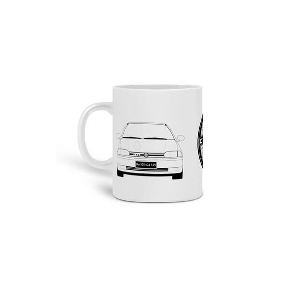 CANECA GTI G2 16V COM LOGO COLMEIA