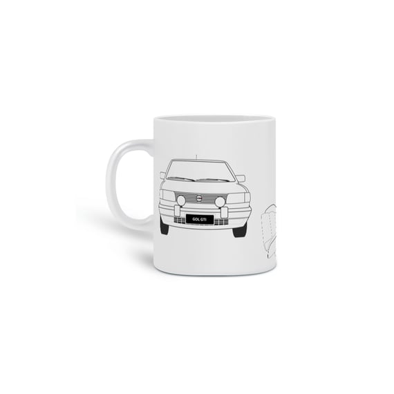 Caneca GTI G1 com banco