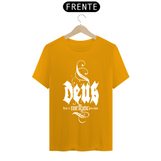 Nome do produto Deus tem o melhor pra mim - Branco