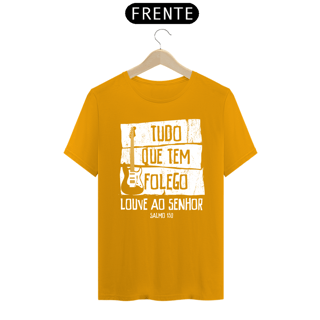 Nome do produto Camiseta masculina básica - Tudo que tem folego