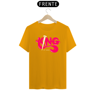 Nome do produto Camiseta masculina básica - King - arte vermelha