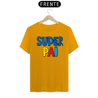 Nome do produto Camiseta masculina básica - dia dos pais - super pai