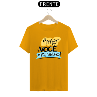Nome do produto Camiseta masculina básica - dia dos pais - amo você meu velho