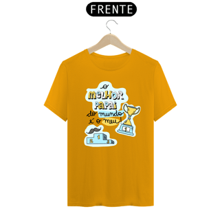Nome do produto Camiseta masculina básica - dia dos pais - o melhor pai do mundo