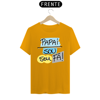 Nome do produto Camiseta masculina básica - dia dos pais - papai sou seu fã