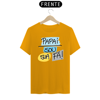 Nome do produto Camiseta masculina básica - dia dos pais - sou sua fã