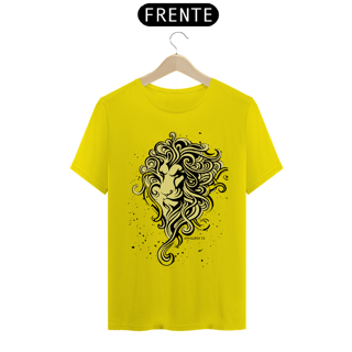 Nome do produto Camiseta masculina básica - Leão Ap. 5:5