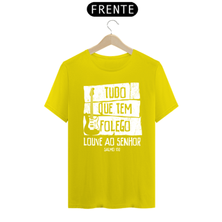 Nome do produto Camiseta masculina básica - Tudo que tem folego