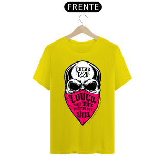 Nome do produto Camiseta masculina básica - Lucas 12:20
