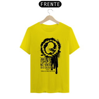 Nome do produto Camiseta masculina básica - Antes de formá-lo - arte preta