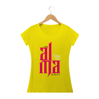Nome do produto Camiseta feminina básica - Alma