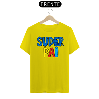 Nome do produto Camiseta masculina básica - dia dos pais - super pai