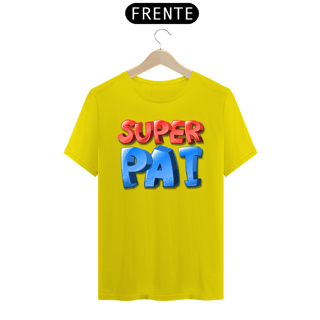 Nome do produto Camiseta masculina básica - dia dos pais - super pai
