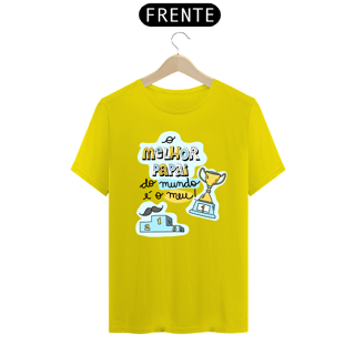 Nome do produto Camiseta masculina básica - dia dos pais - o melhor pai do mundo