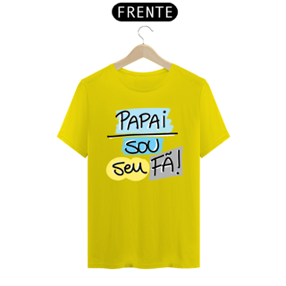 Nome do produto Camiseta masculina básica - dia dos pais - papai sou seu fã